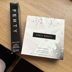 Fenty Beauty Blush Bubbleband$ 11 & Icon Velvet Liquid Lipstick Fashion Fiend 07